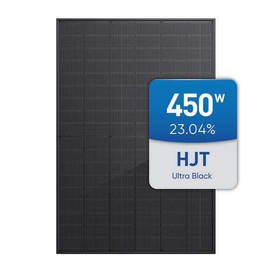 EVO5N 450W N-type HJT 108 Cells Ultra Black Solar Module 450W 445W 440W ...