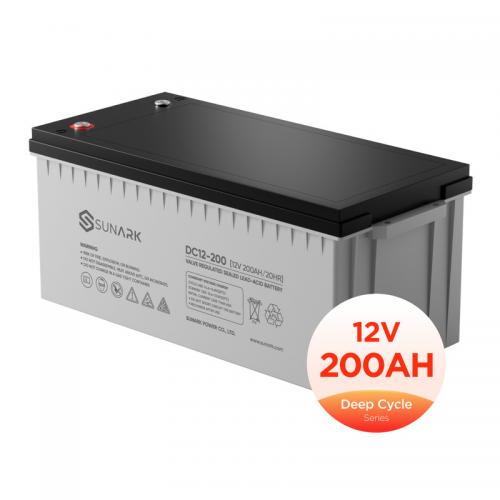 Deep Cycle 12V 200Ah AGM Valve Regulated Lead Acid Battery