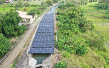 The Philippines' First Aqueduct Covered Solar Irrigation Project Goes Online