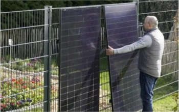 Germany: A Plug-in Photovoltaic System on A Garden Fence